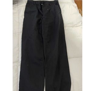 Black khaki pants